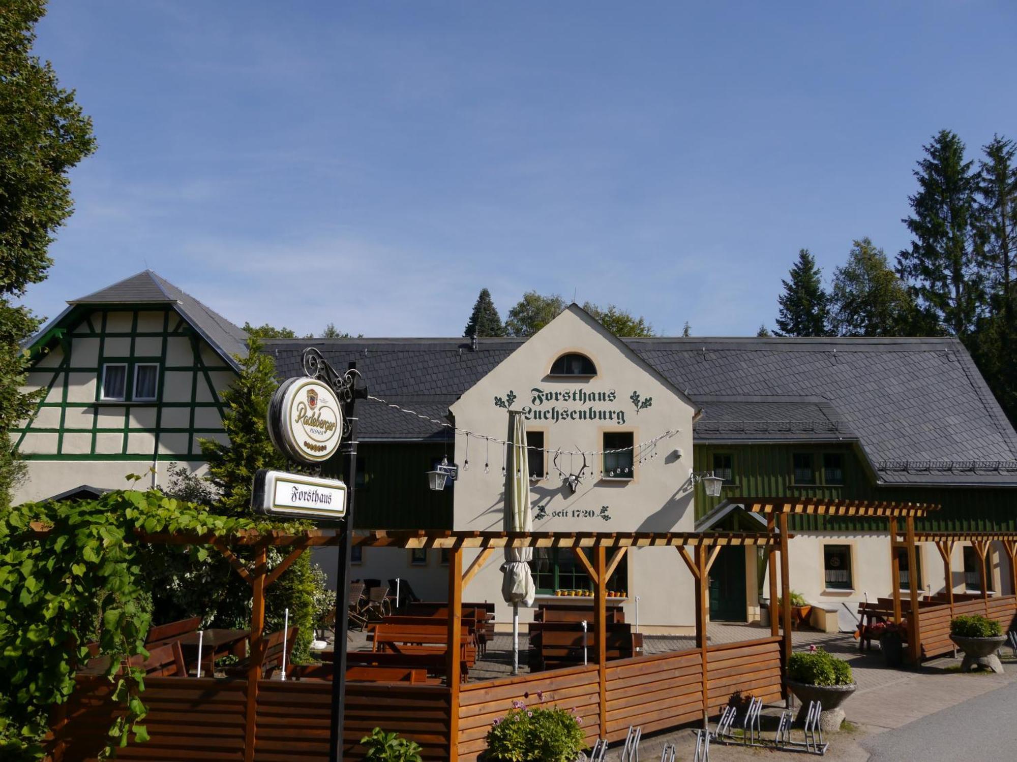 Forsthaus Luchsenburg Ξενοδοχείο Ohorn Εξωτερικό φωτογραφία